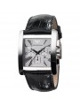 Emporio Armani Mens Classic Chronograph Black Leather Watch Model-AR0186