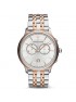 Emporio Armani Men's Classic Analog Display Rose Gold Silver Watch AR1826
