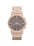 Burberry Chronograph Rose Gold Plated Steel Mens Watch BU9353