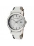 Burberry BU9019 Womens Large Check Leather Fabric Strap Watch
