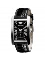 Emporio Armani Mens Luxury Classic Black Leather Strap Watch - AR0143