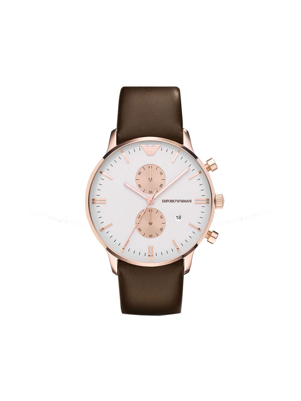 armani brown watch