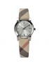 Burberry Luxury Women's Brown Nova Check Strap Watch BU9212