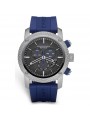 BURBERRY Men's Blue Rubber Band Chronograph Watch Model-BU7711