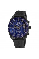 Emporio Armani Men's Sport Rubber Band Chronograph Blue Dial Watch AR5930