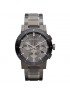 Burberry Chronograph Gunmetal Dial Grey Ion-plated Stainless Steel Mens Watch BU9381
