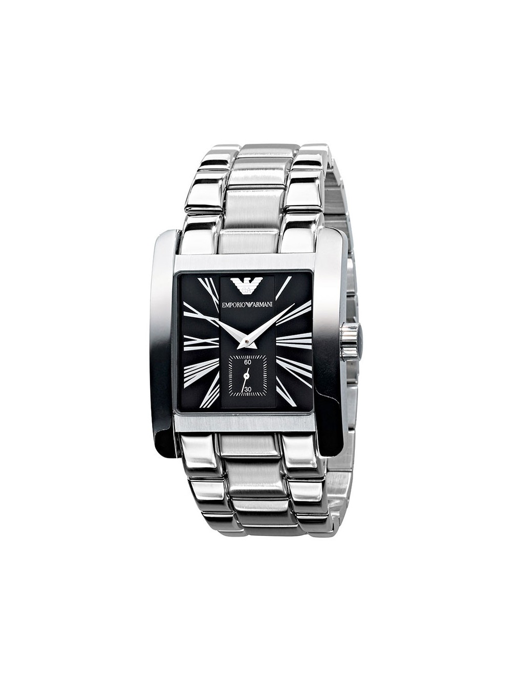 emporio armani stainless steel watch