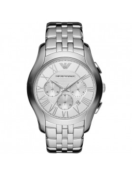 Emporio Armani Classic Chronograph Black Dial Steel Men's Watch AR1702